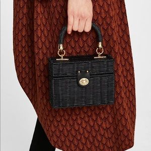 MINAUDIÈRE BAG WITH BRAIDED HANDLE BRAND NEW